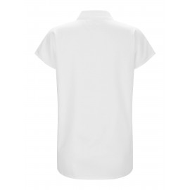 Dragonfly Print Button Front Blouse, Casual Cap Sleeve Blouse For Spring & Summer, Women's Clothing Dragonfly Print Button Front Blouse, Casual Cap Sleeve Blouse For Spring & Summer, Women's Clothing