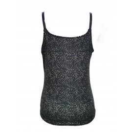 Floral Print Chain Linked Top, Sexy Contrast Lace Summer Sleeveless Top, Women's Clothing Floral Print Chain Linked Top, Sexy Contrast Lace Summer Sleeveless Top, Women's Clothing