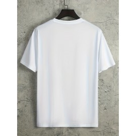 ''I've Got Your Back'' Simple Drawing, Men's Graphic T-shirt, Casual Comfy Tees For Summer ''I've Got Your Back'' Simple Drawing, Men's Graphic T-shirt, Casual Comfy Tees For Summer