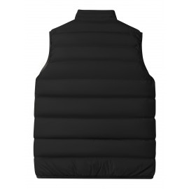 Winter Thick Vest For Men, Casual Black Warm Padded Sleeveless Jacket Best Sellers Winter Thick Vest For Men, Casual Black Warm Padded Sleeveless Jacket Best Sellers