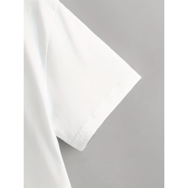 Big Smile Print, Men's Graphic Design Crew Neck Active T-shirt, Casual Comfy Tees Tshirts For Summer, Men's Clothing Tops For Daily Vacation Resorts Big Smile Print, Men's Graphic Design Crew Neck Active T-shirt, Casual Comfy Tees Tshirts For Summer, Men's Clothing Tops For Daily Vacation Resorts