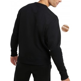 Love And Peace Print Trendy Sweatshirt, Men's Casual Graphic Design Crew Neck Pullover Sweatshirt For Men Fall Winter Love And Peace Print Trendy Sweatshirt, Men's Casual Graphic Design Crew Neck Pullover Sweatshirt For Men Fall Winter