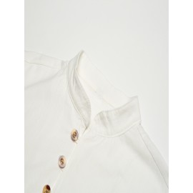 Retro Style Men's Casual Solid Long Sleeve Shirt, Men's Clothes For Spring Summer Autumn, Tops For Men Retro Style Men's Casual Solid Long Sleeve Shirt, Men's Clothes For Spring Summer Autumn, Tops For Men