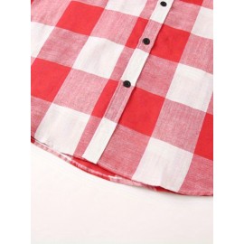 Cotton Blend Men's Shirt Top Turn-Down Collar Long Sleeve Closure Male Casual Shirt For Daily Vacation Beach Cotton Blend Men's Shirt Top Turn-Down Collar Long Sleeve Closure Male Casual Shirt For Daily Vacation Beach