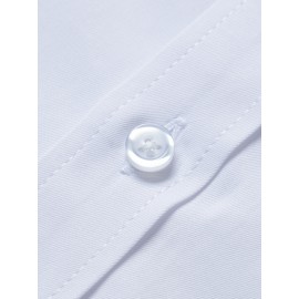 Classic Design Shirt, Men's Semi-formal Button Up Lapel Long Sleeve Shirt For Spring Summer Business Classic Design Shirt, Men's Semi-formal Button Up Lapel Long Sleeve Shirt For Spring Summer Business